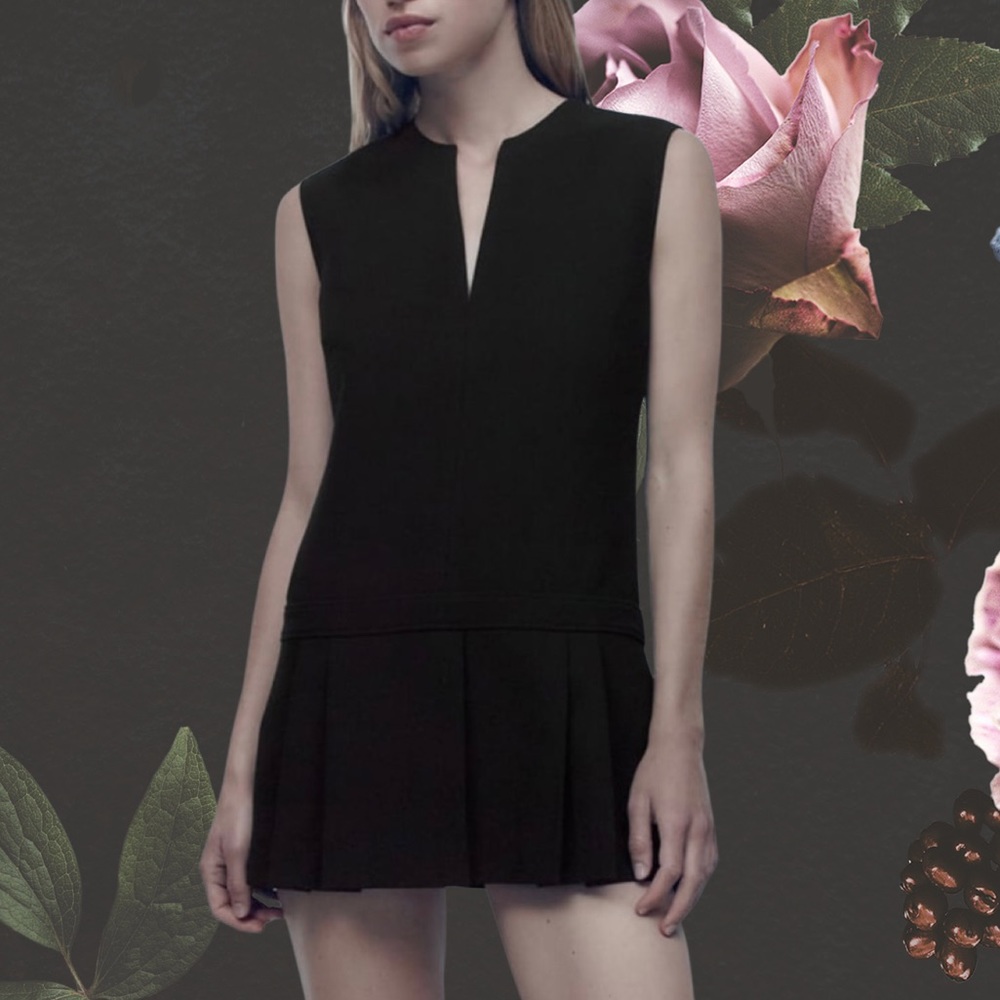 Zara Short Pleated Dress